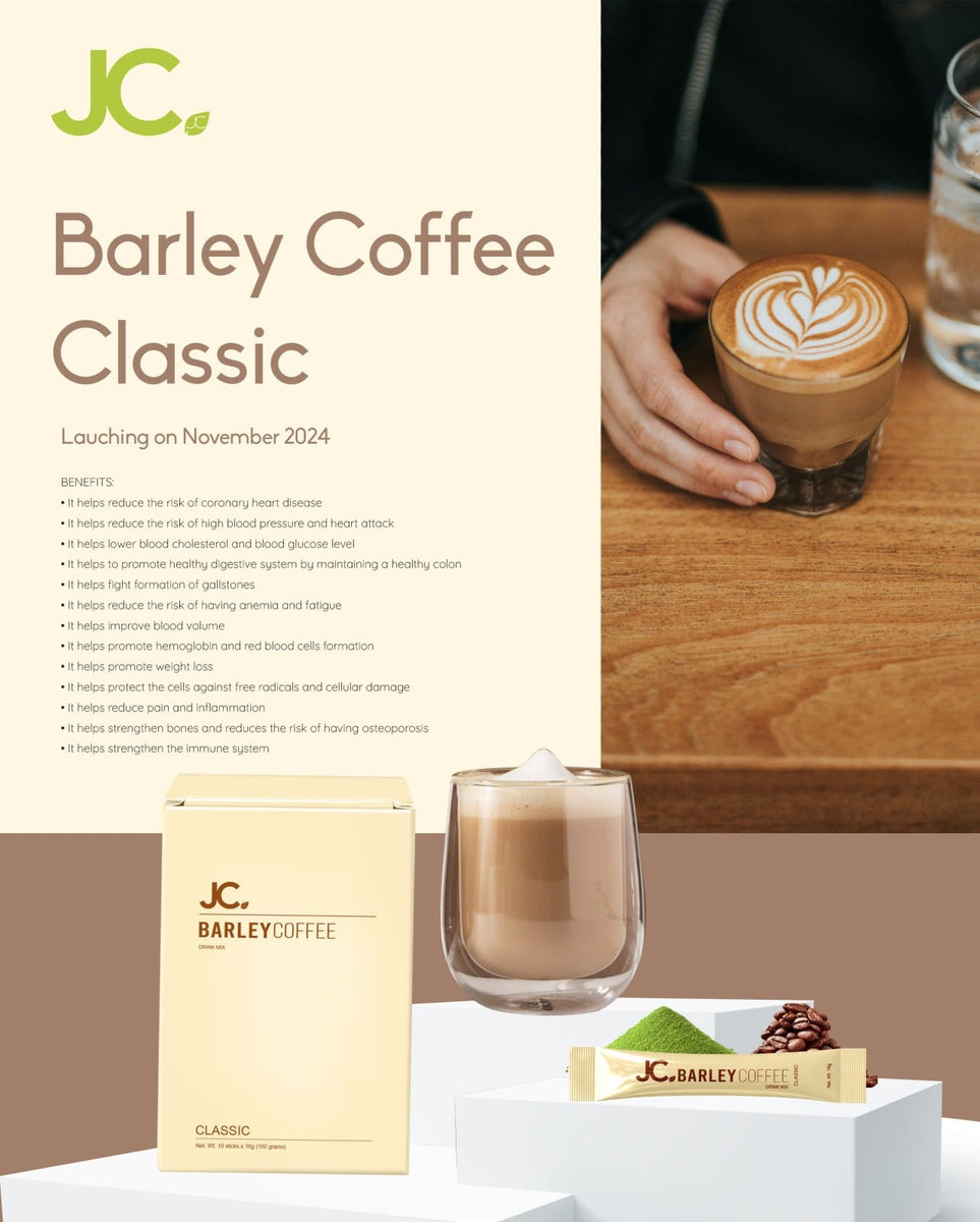 JC Barley Coffee Classic (1x10sticks) – BeautéAngel by Beautederm