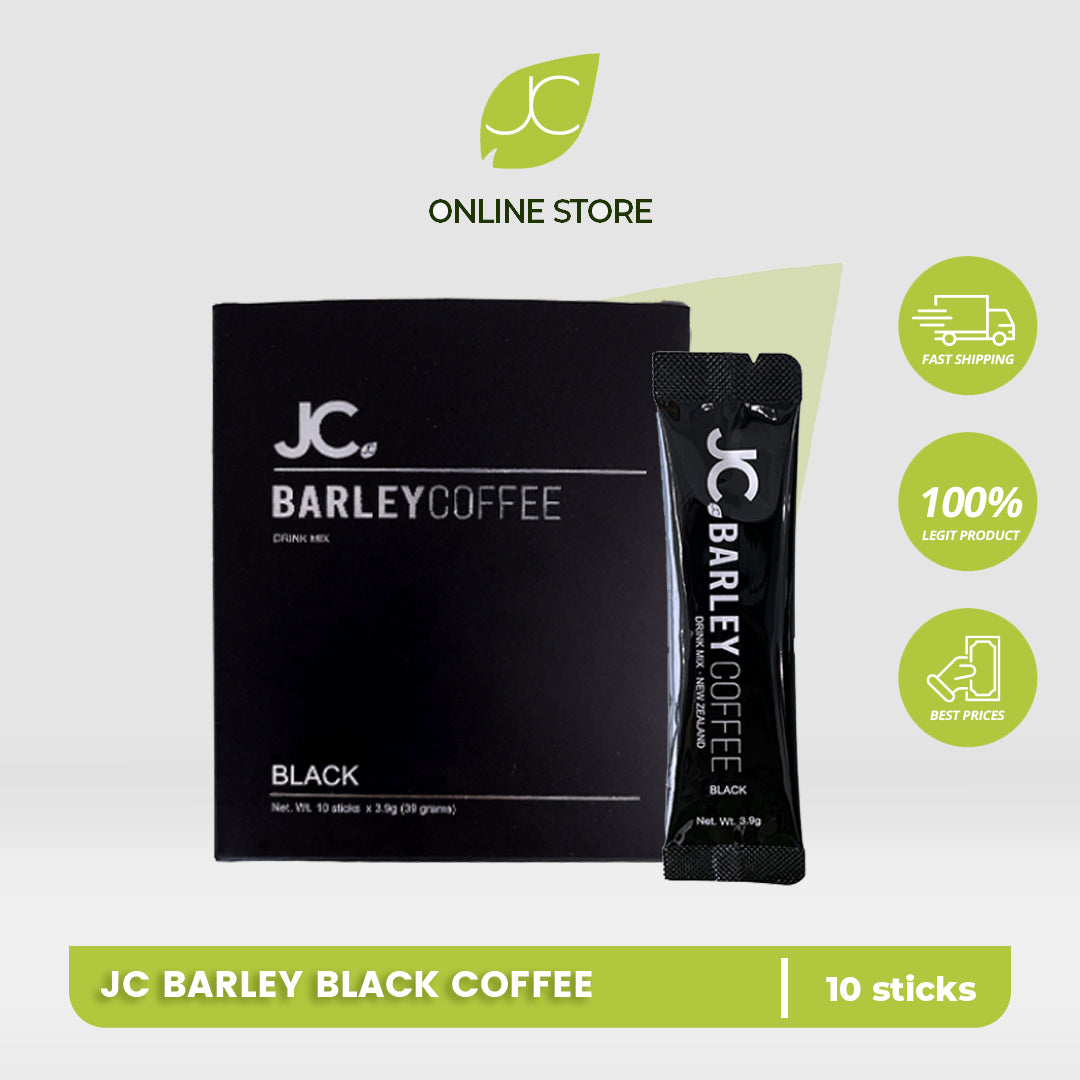 JC Barley Black Coffee (1x10 Sticks) – BeautéAngel by Beautederm