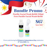 Fiestang Pinoy Promo for Purifié Facial Wash Refill 250ml Bundle