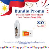 Fiestang Pinoy Promo for Day and Night Toner 120ml Bundle