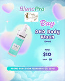 Love Your Skin Promo for BlancPro AHA Body Wash 100ml