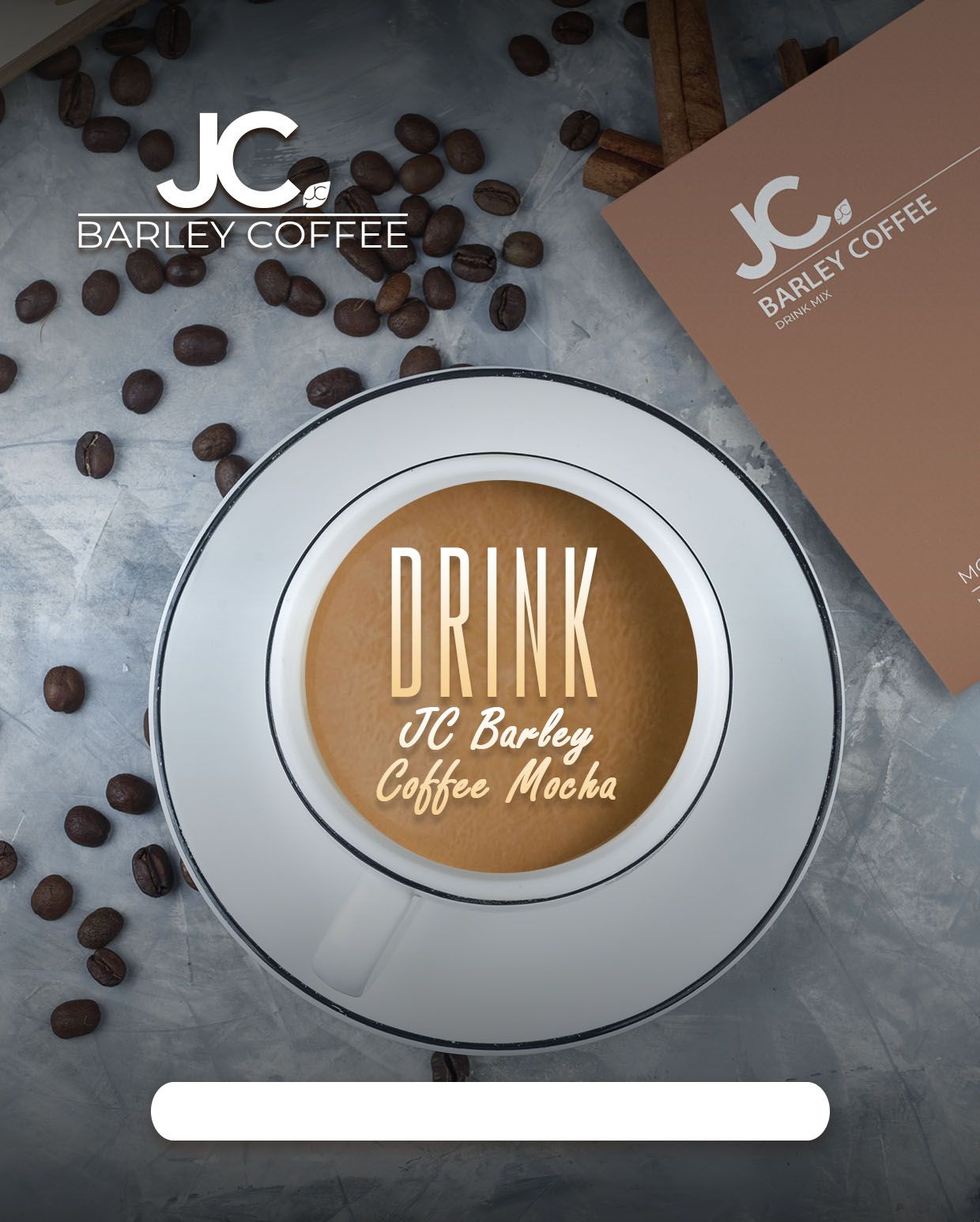 JC Organic Barley Coffee Mocha