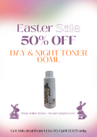 Easter SALE for Day and Night Toner 60ml at 50% OFF