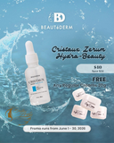 June Promo for Cristaux Zerum Hydra-Beauty Skin Brightening Serum 30ml