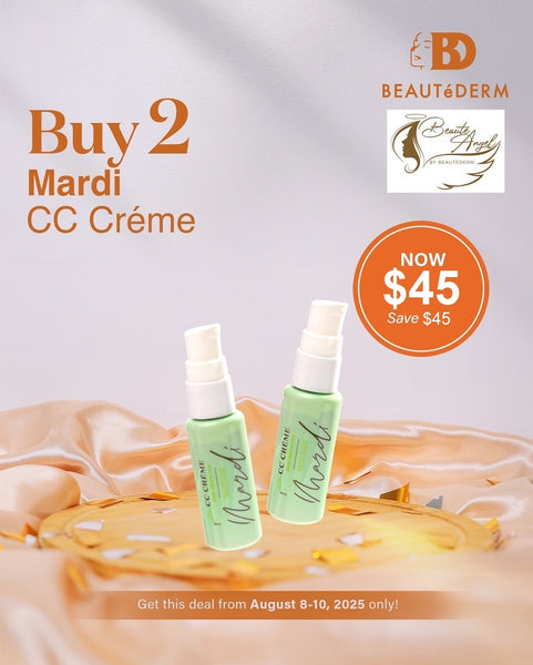 Glow Fest Feels Promo for MARDI CC Creme with SPF60 30ml (Beige)
