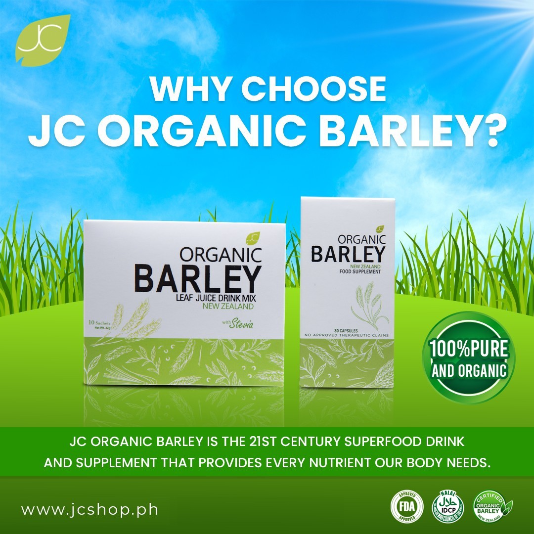 JC Organic Barley Juice (10 sachet/box)