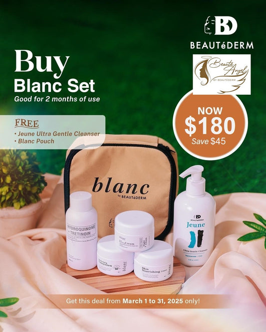 𝐑𝐄𝐀𝐃𝐘, 𝐒𝐄𝐓, 𝐌𝐀𝐑𝐂𝐇 promo for BLANC Set Regular Pack