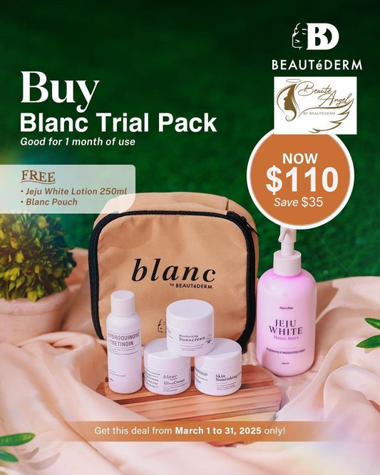 𝐑𝐄𝐀𝐃𝐘, 𝐒𝐄𝐓, 𝐌𝐀𝐑𝐂𝐇 promo for BLANC Set Trial Pack