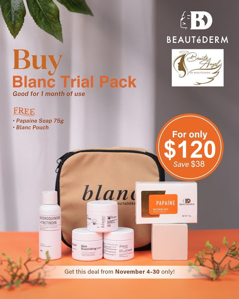 November Glow Deals for BLANC Set Trial Pack