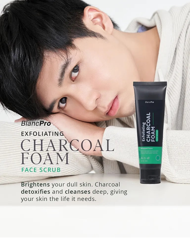 Dashing Deals for BlancPro Exfoliating Charcoal Foam 100ML