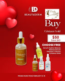 Life, Love, GLOW promo for Cristaux Gold Elixir Serum 30ml B1T1