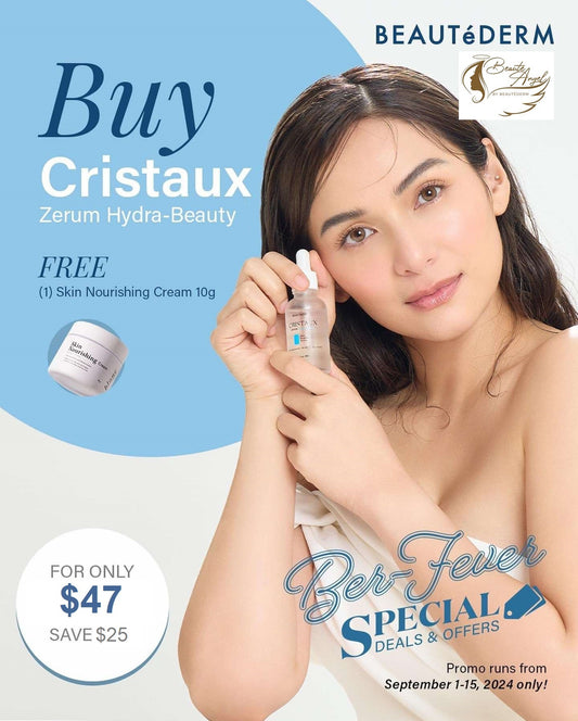 Ber-Fever Promo for Cristaux Zerum Hydra-Beauty Skin Brightening Serum 30ml