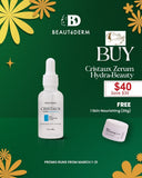 March promo for Cristaux Zerum Hydra-Beauty Skin Brightening Serum 30ml