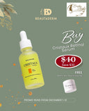 Merry Glow Round Promo for Cristaux Retinol Serum Skin Repair 30ml