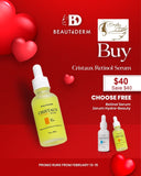 Life, Love, GLOW promo for Cristaux Retinol Serum 30ml B1T1