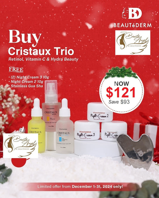 Holiday Slay for Cristaux Three-mendous Trio