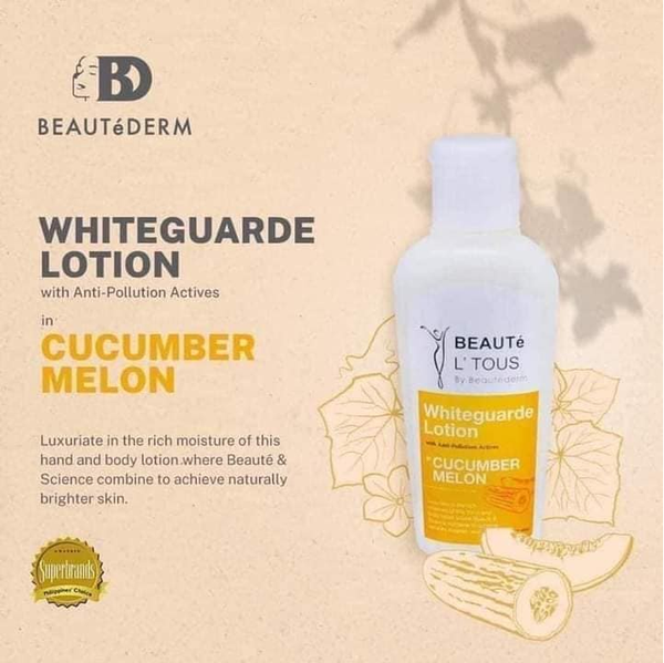 BEAUTé L'Tous Whiteguarde Lotion 60ml - Cucumber Melon CLEARANCE