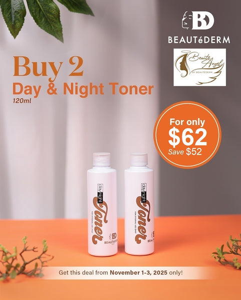 November Glow Deals for Day and Night Toner 120ml