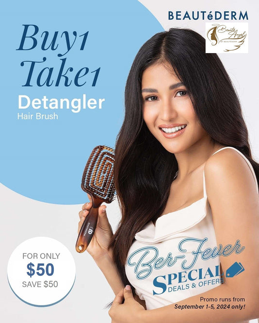 Ber-Fever Promo for Detangler Professional Hair Brush