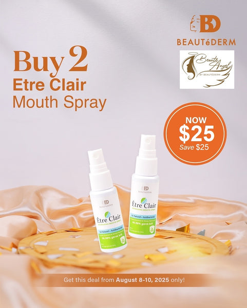 Glow Fest Feels Promo for Etre Clair Refreshing Mouth Spray (30ml)