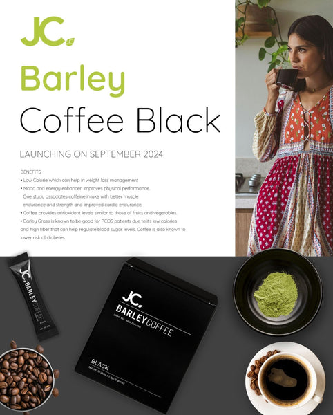 JC Barley Black Coffee Classic (1x10 Sticks)