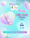 Love Your Skin Promo for BlancPro Milk Body Wash 100ml
