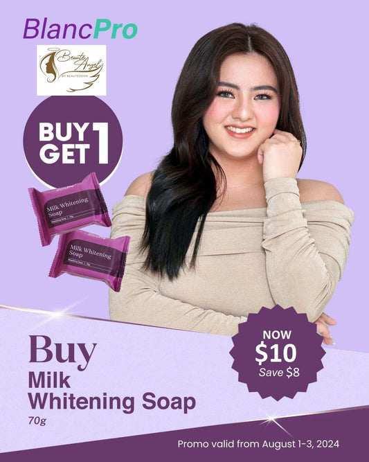 Dashing Deals for BlancPro Milk Whitening Soap 70g