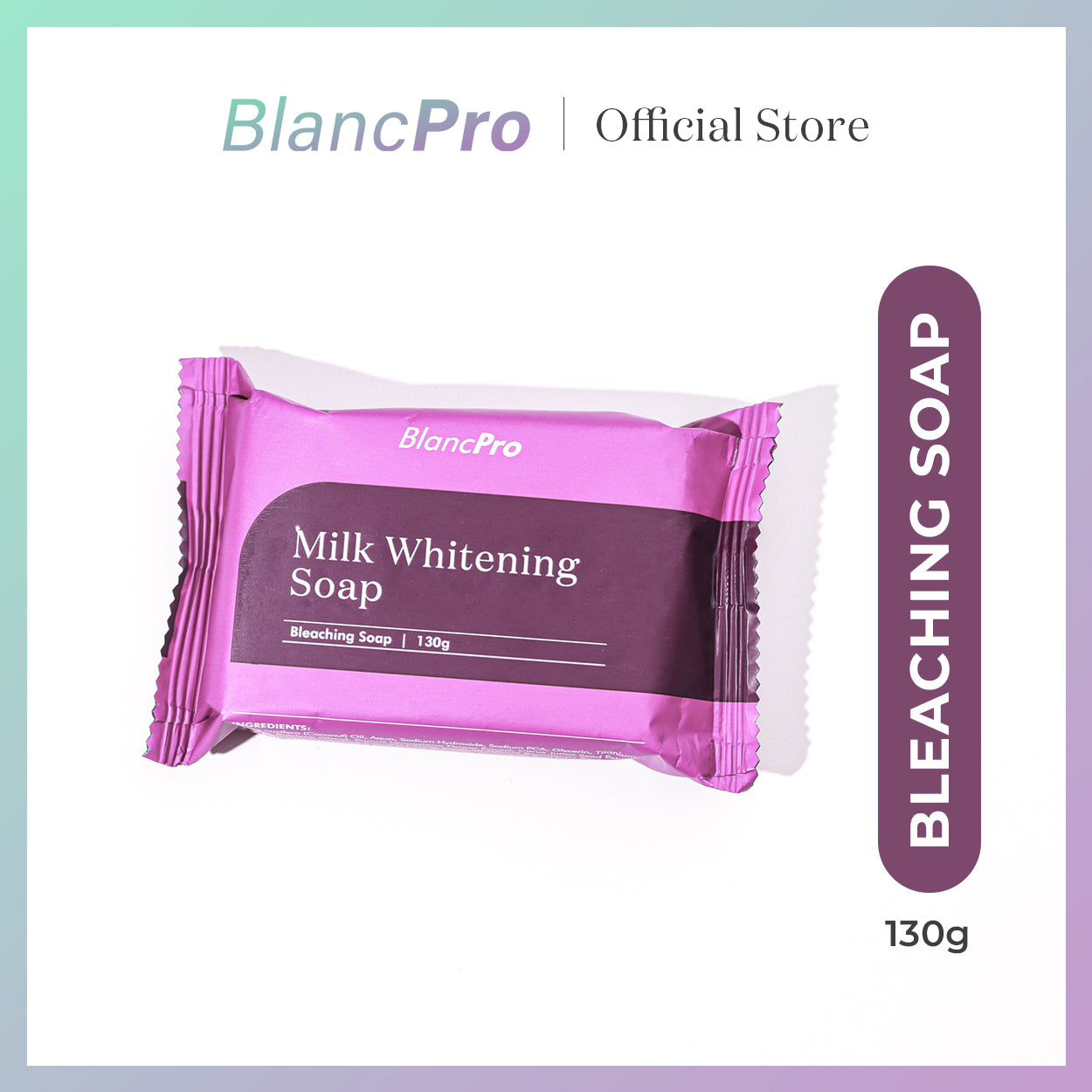 BlancPro Milk Whitening Soap 130g