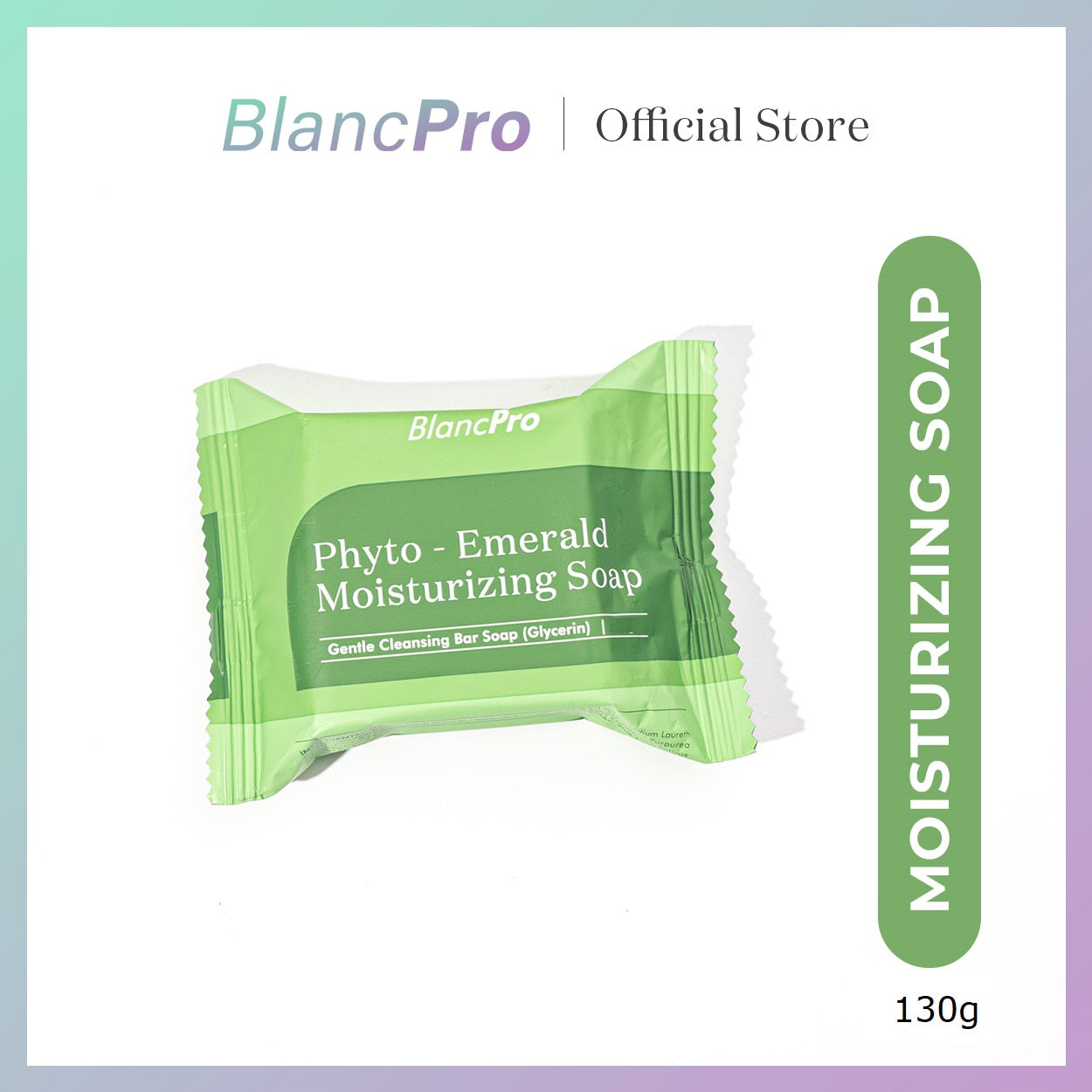 BlancPro Phyto-Emerald Moisturizing Soap 130g