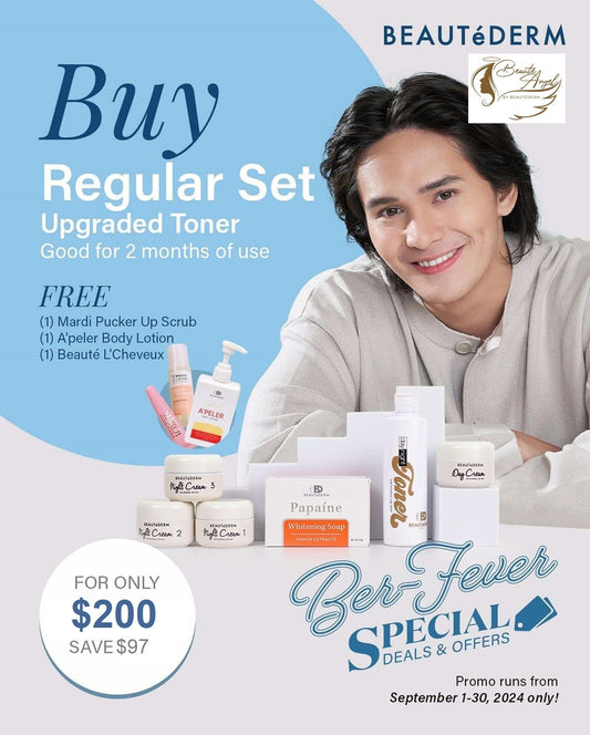 Ber-Fever Promo for Beauté Set Regular Pack Upgraded Toner