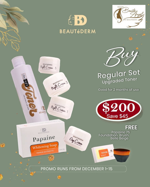 Merry Glow Round Promo for Beauté Set Regular Pack Upgraded Toner