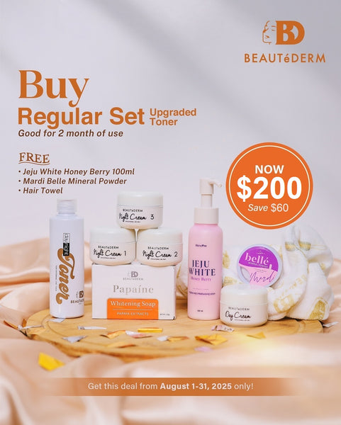 Glow Fest Feels Promo for Beauté Set Regular Pack Upgraded Toner