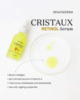 Sun-kissed Savings for Cristaux Retinol Serum Skin Repair 30ml