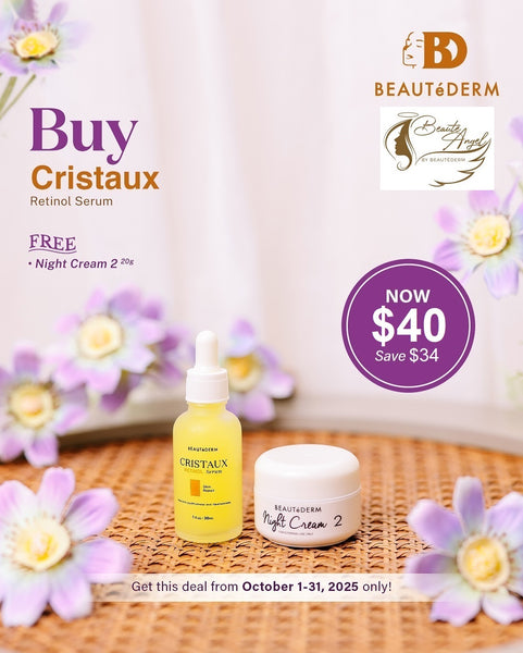 Skin-sational Oct-Offer for Cristaux Retinol Serum Skin Repair 30ml