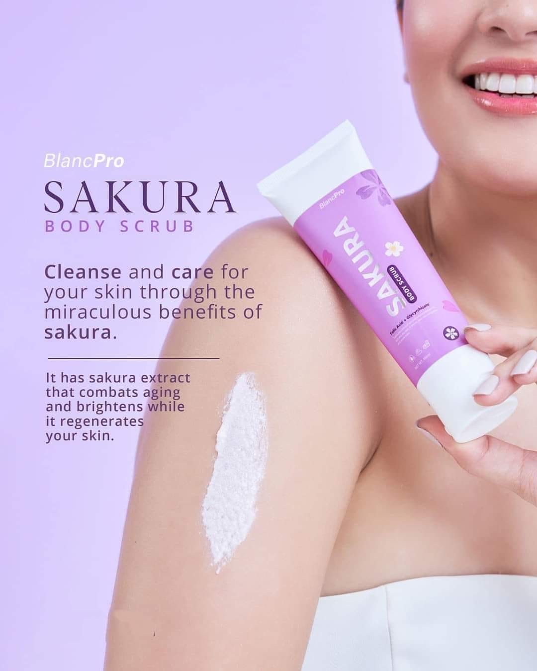 Glowing OCT-offers for BlancPRO Sakura Body Scrub 100ml