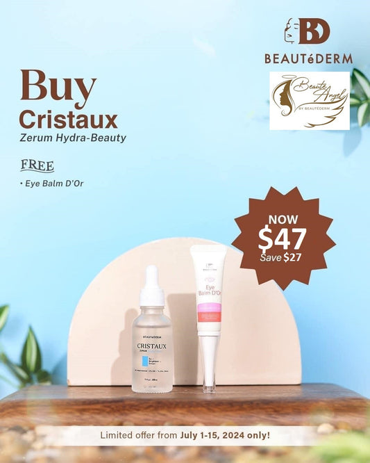 July Beautéderm Special for Cristaux Zerum Hydra-Beauty Skin Brightening Serum 30ml