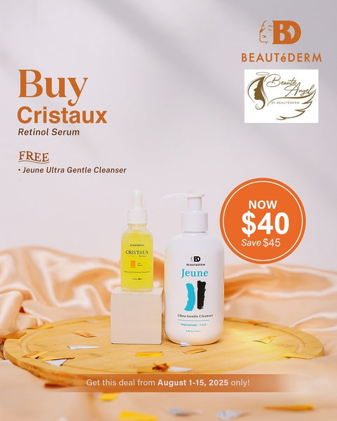 Glow Fest Feels Promo for Cristaux Retinol Serum Skin Repair 30ml