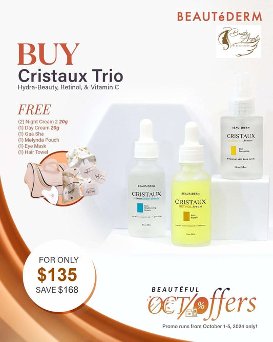 Beautéful OCT-offers for Cristaux Three-mendous Trio