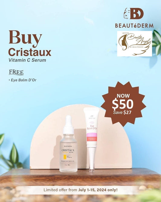 July Beautéderm Special for Cristaux Vitamin C Serum Skin Energizing Serum 30ML