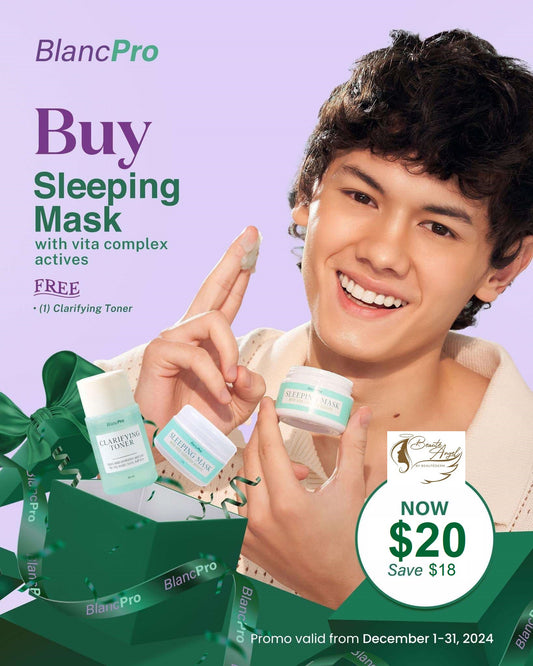 Best Christmas SALEbration Promo for BlancPro Sleeping Mask with Vita Complex 30g