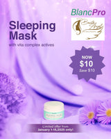 Glow & SALEbrate Promo for BlancPro Sleeping Mask with Vita Complex 30g