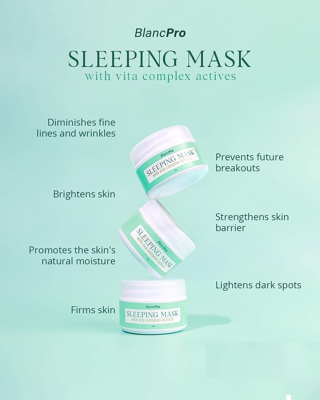 BlancPro Sleeping Mask with Vita Complex 30g