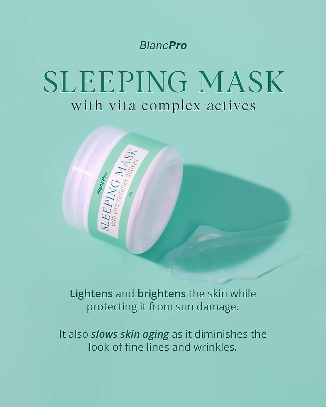 BlancPro Sleeping Mask with Vita Complex 30g