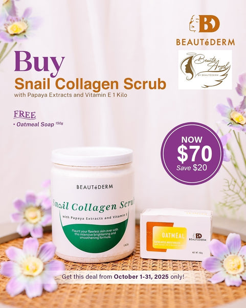 Skin-sational Oct-Offer for Snail Collagen Body Scrub 1kg