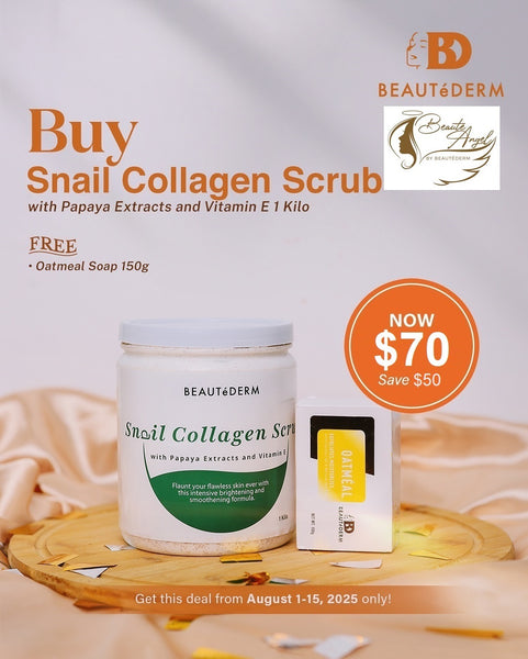 Glow Fest Feels Promo for Snail Collagen Body Scrub 1kg