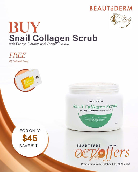 Beautéful OCT-offers for Snail Collagen Body Scrub 500g