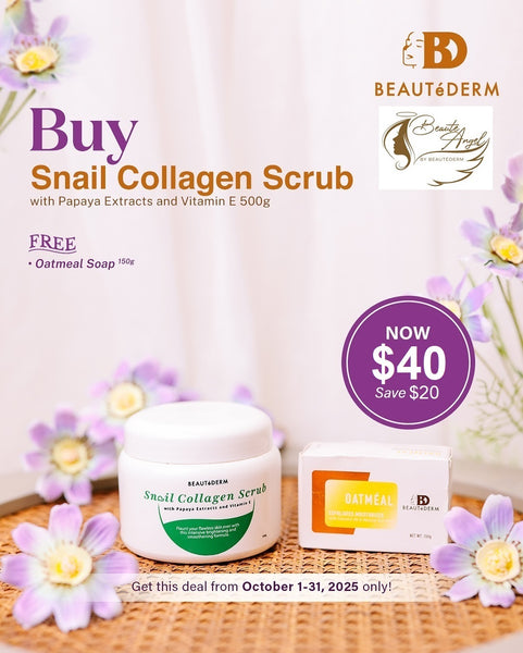 Skin-sational Oct-Offer for Snail Collagen Body Scrub 500g