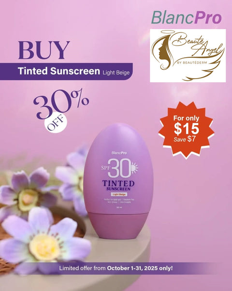 Octo-Glow Deal for BlancPro Tinted Sunscreen 50ml (light beige)