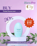 September Glow Specials for BlancPro Tinted Sunscreen 50ml (warm beige)