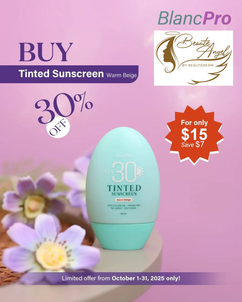 Octo-Glow Deal for BlancPro Tinted Sunscreen 50ml (warm beige)